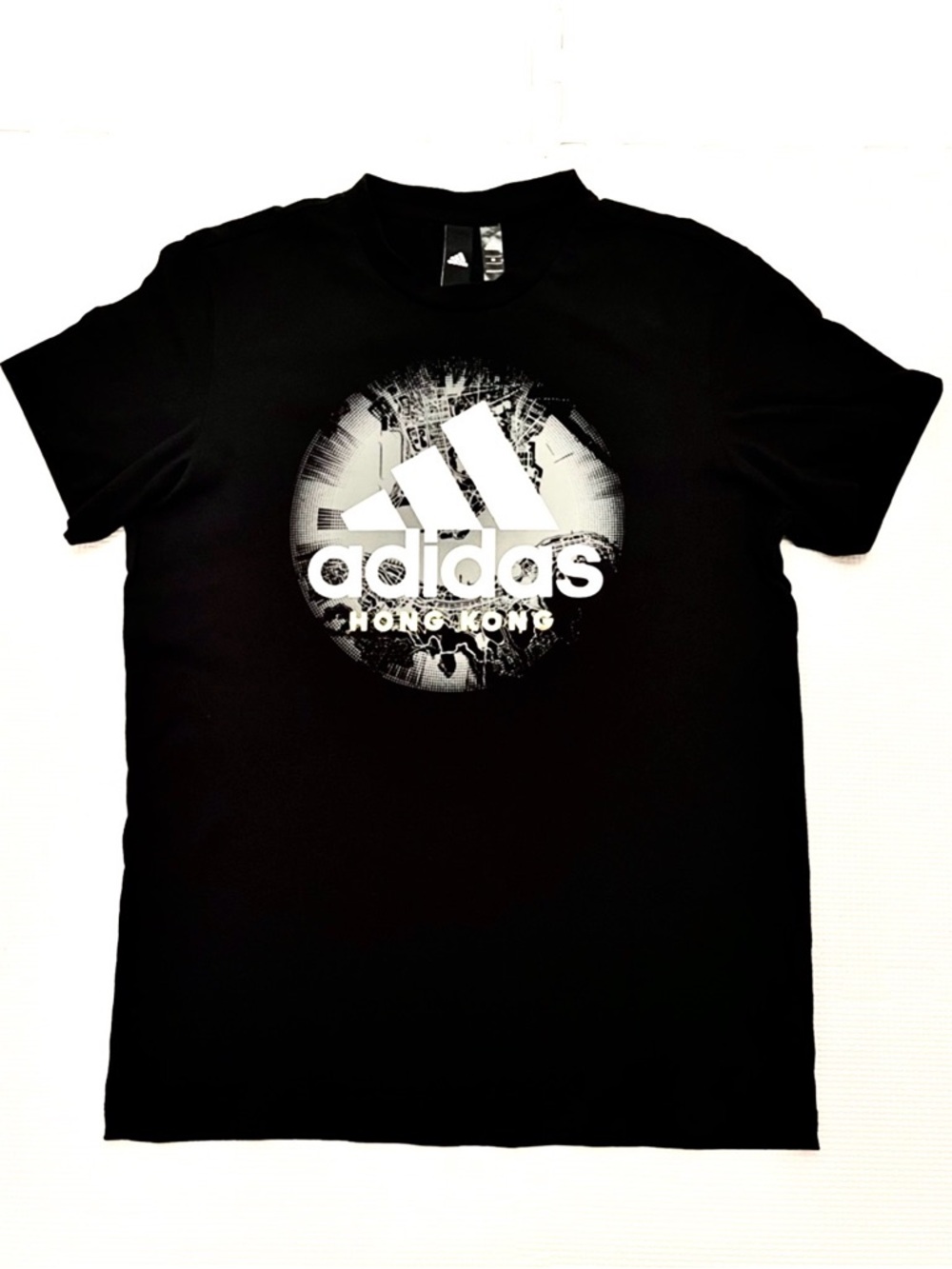 Adidas Black  Graphic T Shirt Logo Tee  Size M